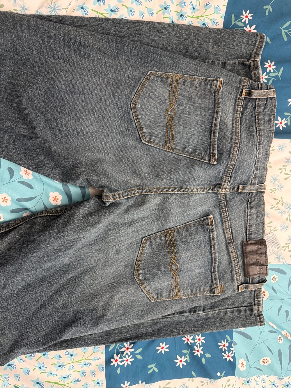 Classic Women's Blue Denim Jeans - Comfortable Everyday Fit